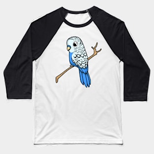 Kawaii blue budgie Baseball T-Shirt